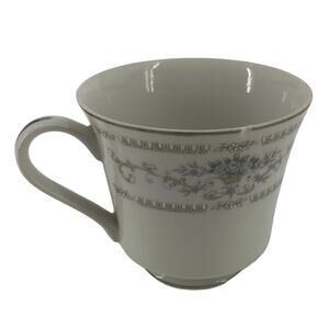 Vintage Wade Diane Fine Porcelain China Coffee Tea Cup Blue Flaw Replacement